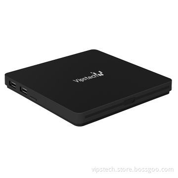 IP set-top box with Android OS, 5V/1,500mA power, supports multiple format of video